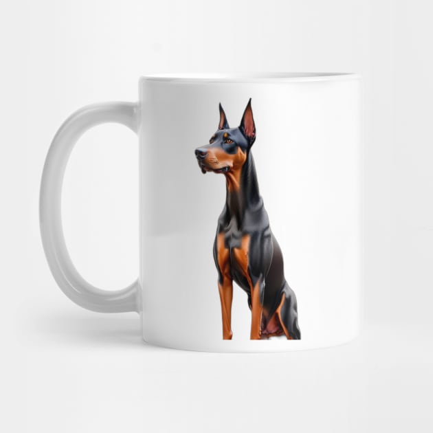 Doberman Pinscher Dog by Moulezitouna